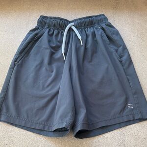 Free fly boys Elastic-Waist Performance Shorts - Charcoal